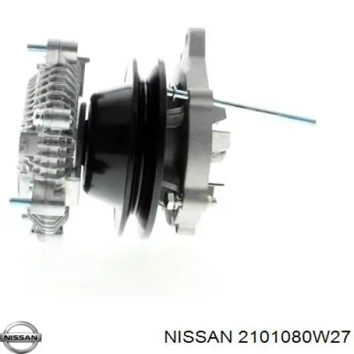 2101080W27 Nissan помпа водяна, (насос охолодження)