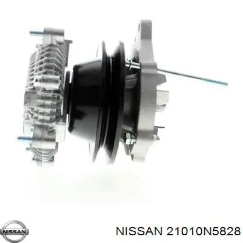 21010N5828 Nissan помпа водяна, (насос охолодження)
