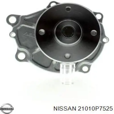 21010P7525 Nissan помпа водяна, (насос охолодження)