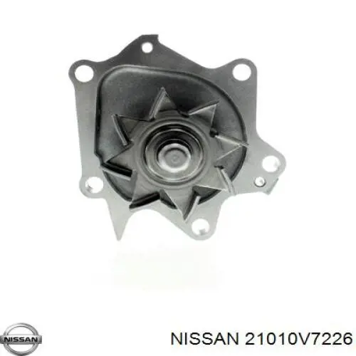 Помпа водяна, (насос) охолодження 21010V7226 Nissan