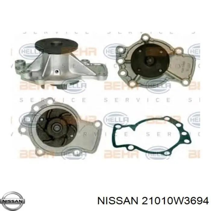 21010W3694 Nissan/Infiniti Насос охолодження
