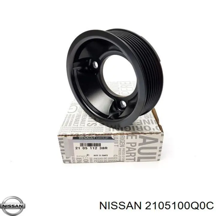 2105100Q0C Nissan/Infiniti Шків водяного насоса