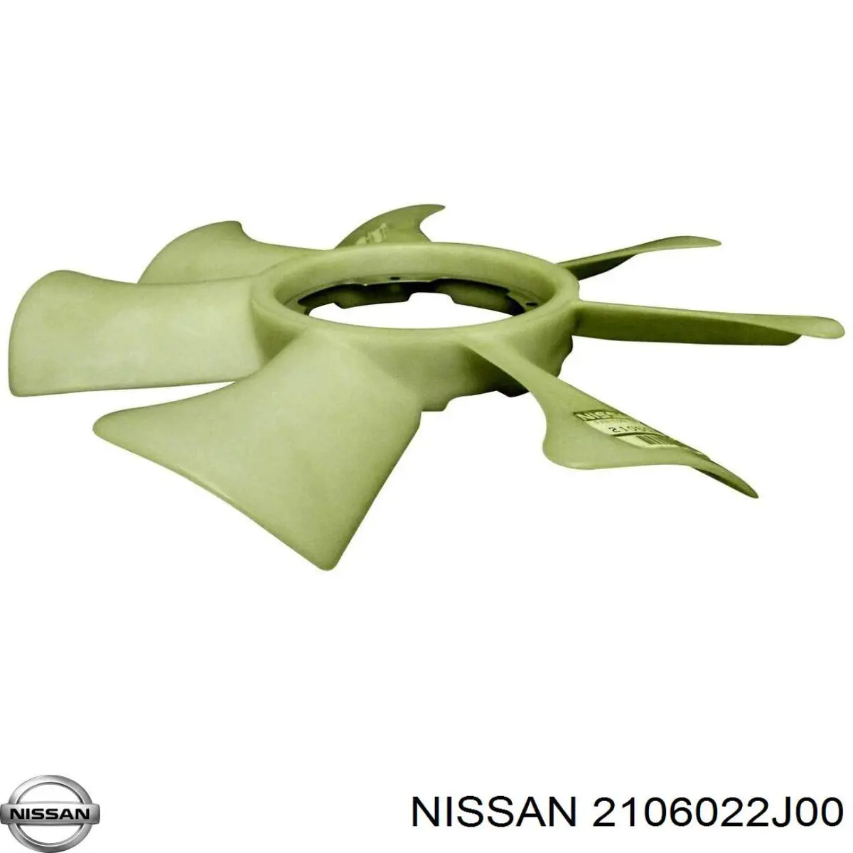 2106022J00 Nissan/Infiniti Вентилятор / крильчатка радіатора охолодження