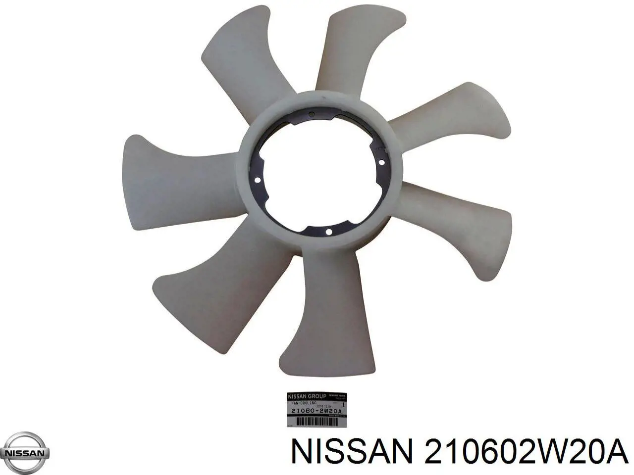 Вентилятор/крильчатка радіатора охолодження Nissan/Infiniti 210602W201 ціна, від 154.79 USD