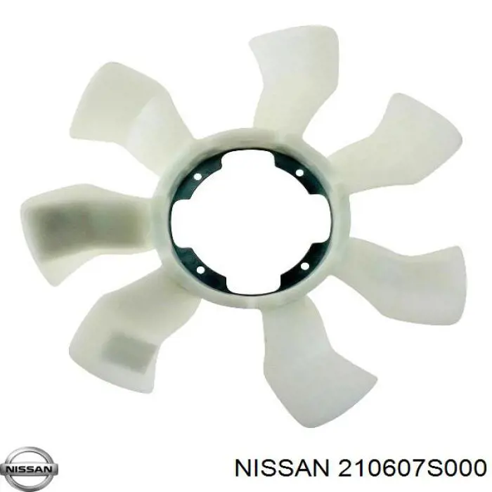 Вентилятор/крильчатка радіатора охолодження Nissan/Infiniti 210607S000 ціна, від 292.88 USD