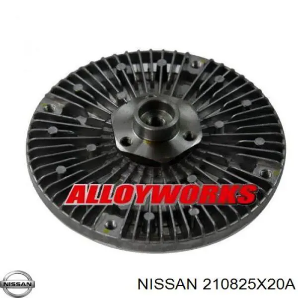 В'язкова муфта вентилятора Nissan/Infiniti 210825X21C ціна, від 451.33 USD