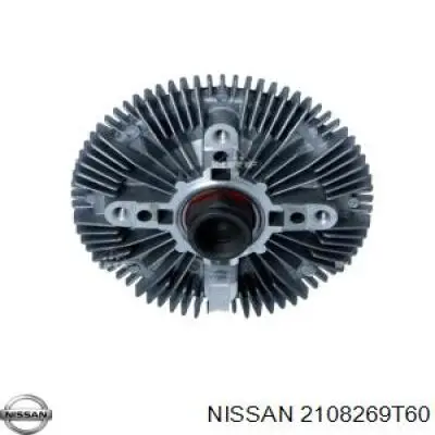 Вискомуфта, вязкостная муфта вентилятора охолодження 2108269T60 Nissan