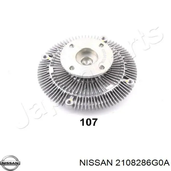 В'язкова муфта вентилятора Nissan/Infiniti 2108286G0A ціна, від 36.54 USD