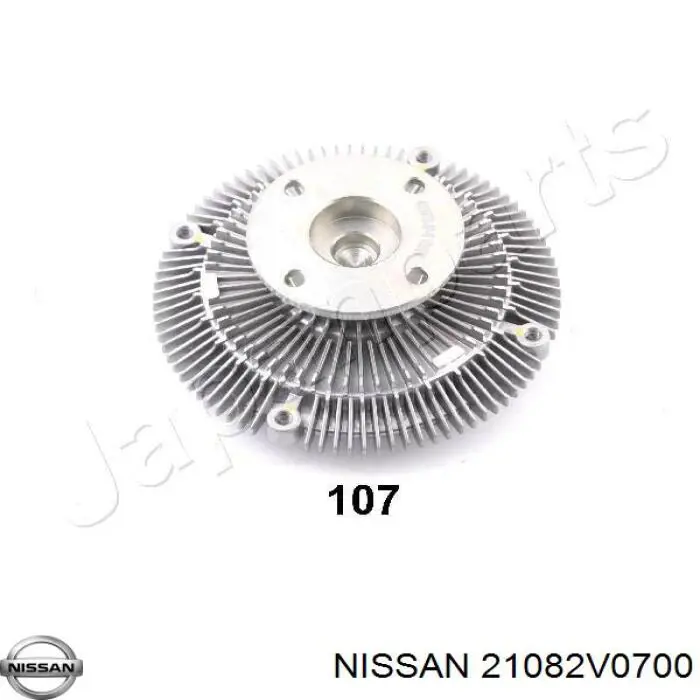 21082V0700 Nissan вискомуфта, вязкостная муфта вентилятора охолодження