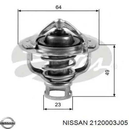 Купити 2120003J05 Nissan/Infiniti Термостат в корпусі