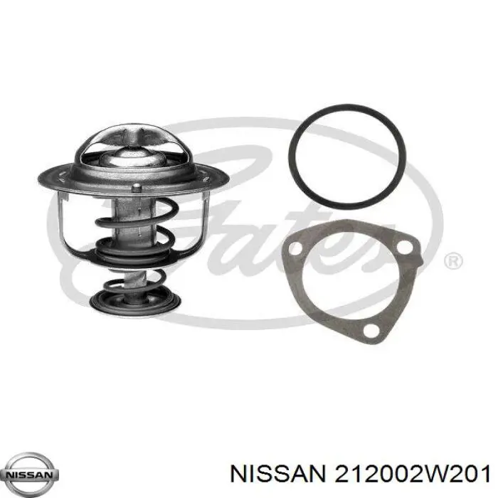 Купити 212002W201 Nissan/Infiniti Термостат в корпусі