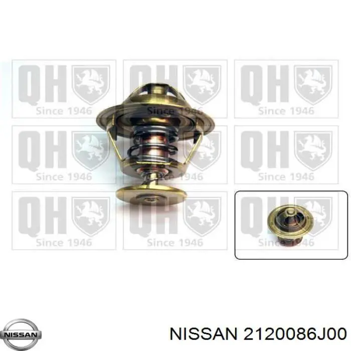Автомобільний термостат Nissan/Infiniti 2120086J00 ціна, від 9.99 USD