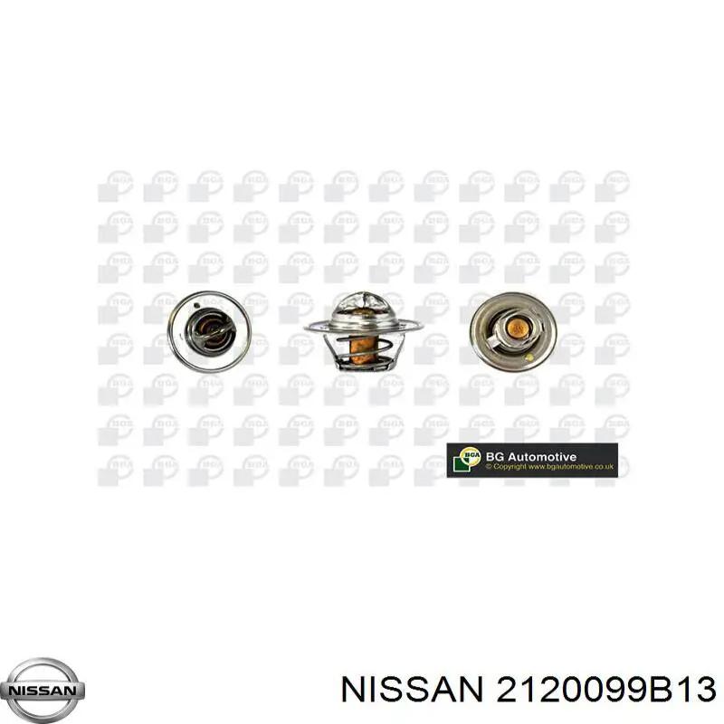 Автомобільний термостат Nissan/Infiniti 2120099B13 ціна, від 6.50 USD