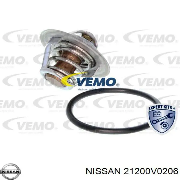Купити 21200V0206 Nissan/Infiniti Термостат в корпусі