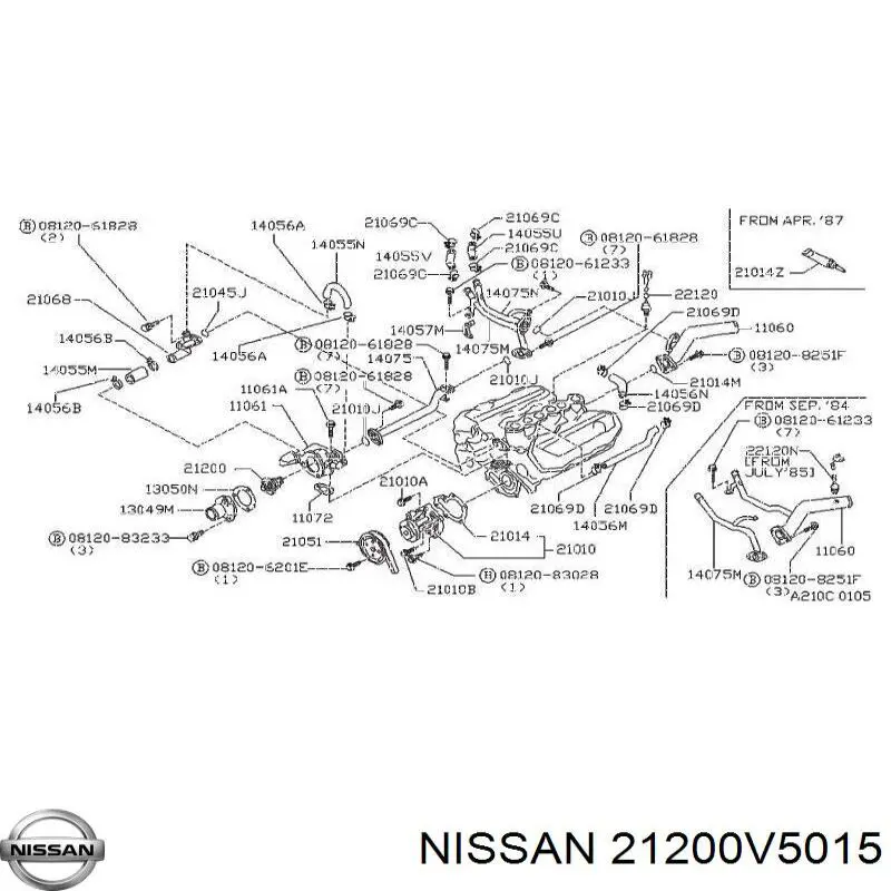 21200V5015 Nissan/Infiniti 