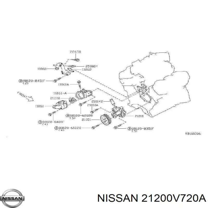  21200V720A Nissan