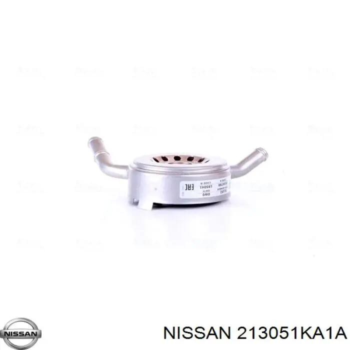 213051KA1A Nissan радіатор масляний (холодильник, під фільтром)