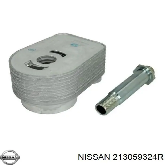 213059324R Nissan/Infiniti Радіатор масляний (холодильник), під фільтром