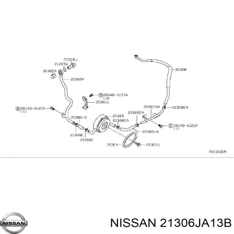 Купити 21306JA13B Nissan/Infiniti 