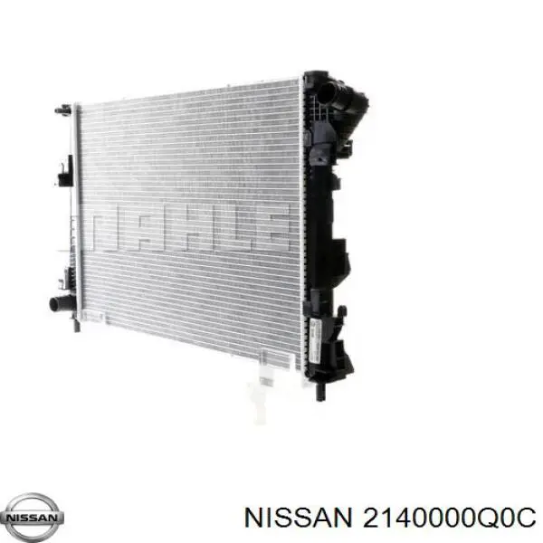 2140000Q0C Nissan/Infiniti Радіатор охолодження двигуна