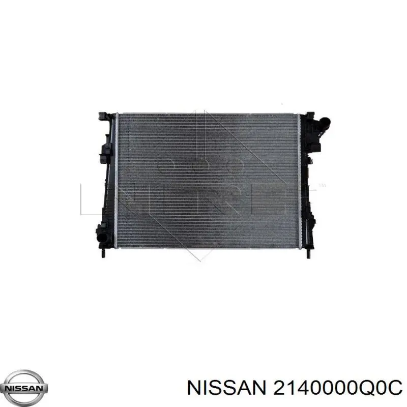 Радіатор охолодження Nissan/Infiniti 2140000Q0C