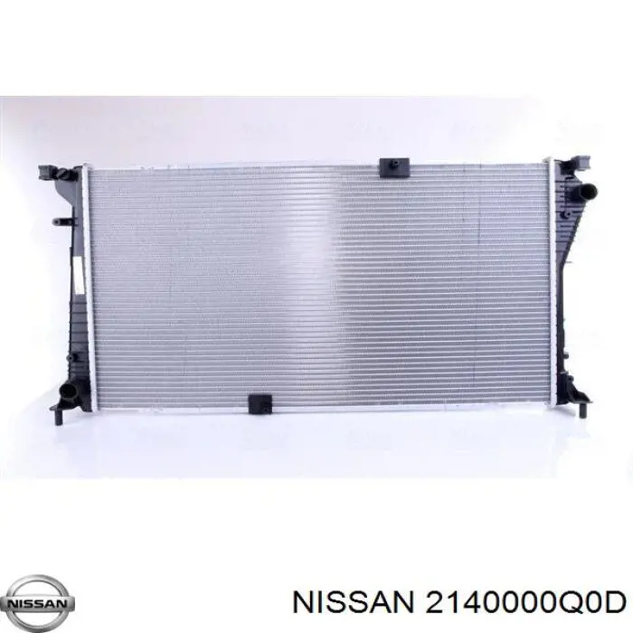Купити 2140000Q0D Nissan/Infiniti Радіатор двигуна