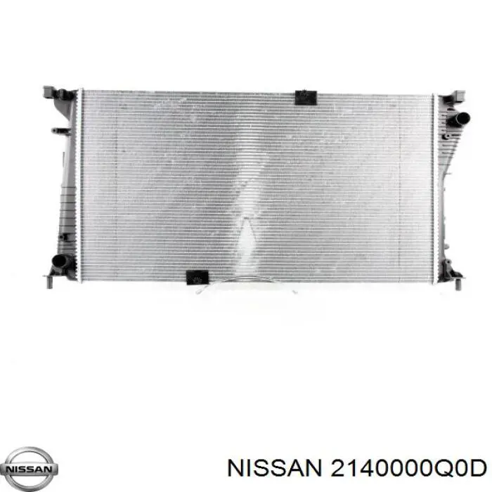 2140000Q0D Nissan/Infiniti Радіатор охолодження двигуна
