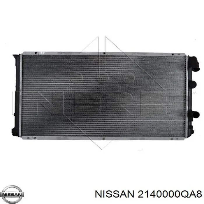 2140000QA8 Nissan/Infiniti Радіатор охолодження двигуна
