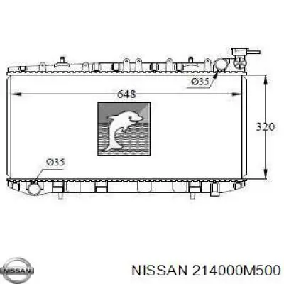 Радіатор основний Nissan/Infiniti 214000M400 ціна, від 60.25 USD