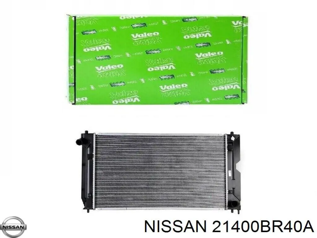 21400BR40A Nissan/Infiniti Радіатор охолодження двигуна