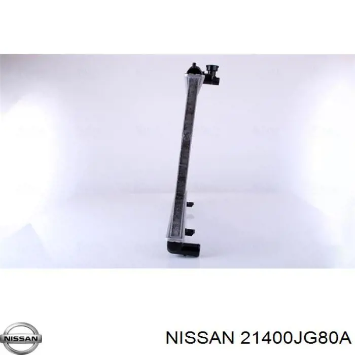 21400JG80A Nissan/Infiniti Радіатор охолодження двигуна