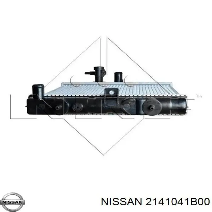 2141041B00 Nissan/Infiniti Радіатор охолодження двигуна