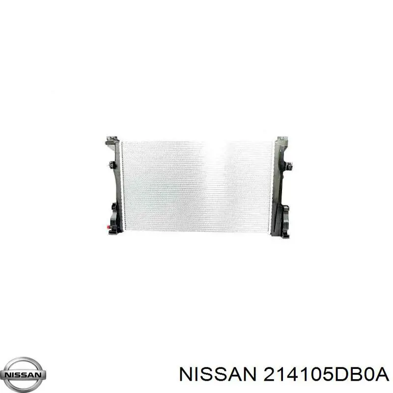 Радіатор основний Nissan/Infiniti 214105DB0A ціна, від 105.20 USD