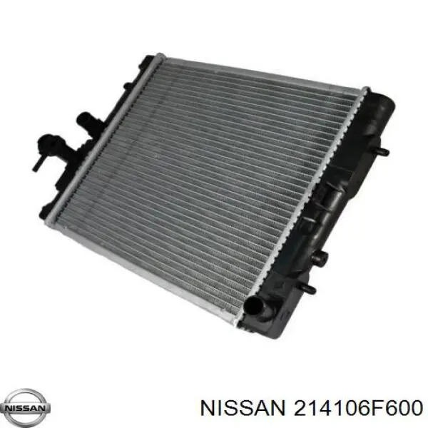 214106F600 Nissan радіатор охолодження двигуна