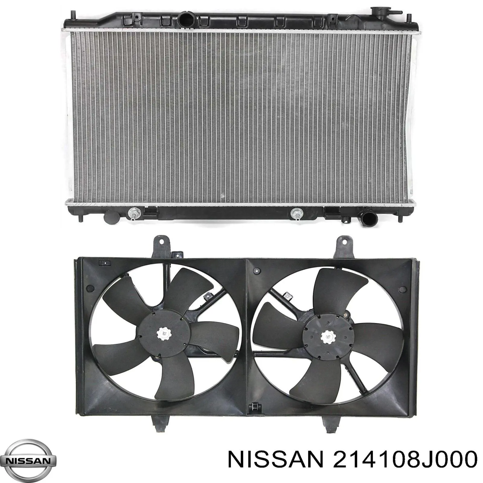 Радіатор основний Nissan/Infiniti 214108J000 ціна, від 219.18 USD