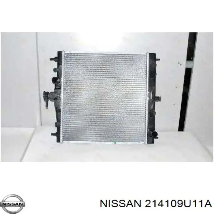 Купити 214109U10A Nissan/Infiniti Радіатор двигуна