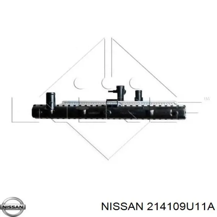214109U10A Nissan/Infiniti Радіатор охолодження двигуна