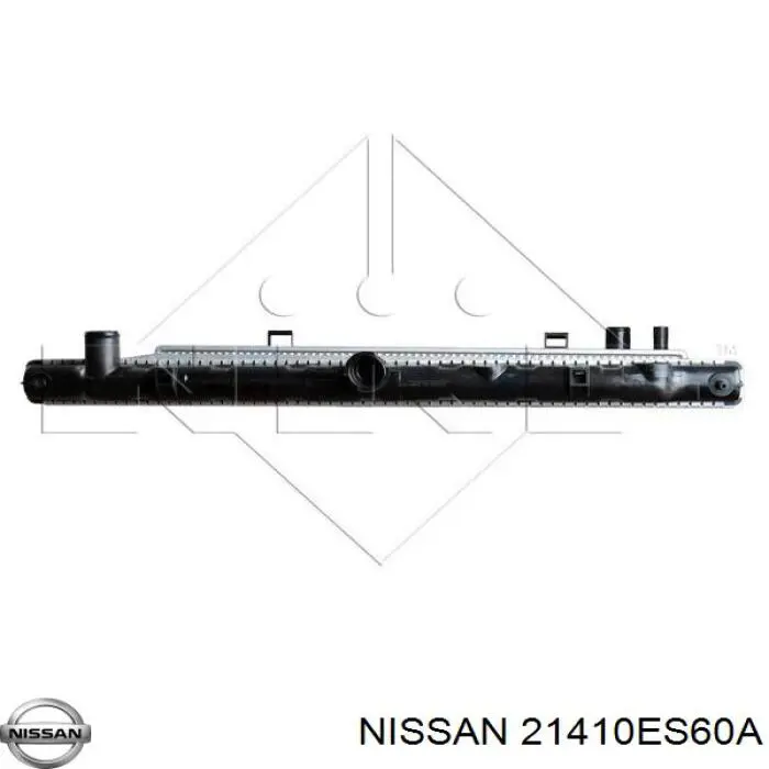 Радіатор охолодження двигуна 21410ES60A Nissan