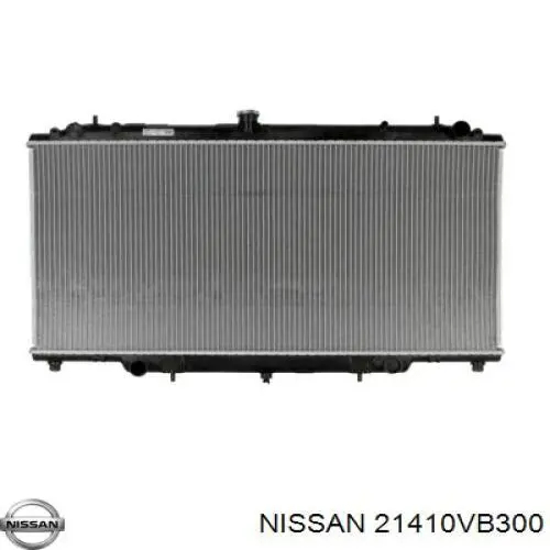 21410VB300 Nissan радіатор охолодження двигуна