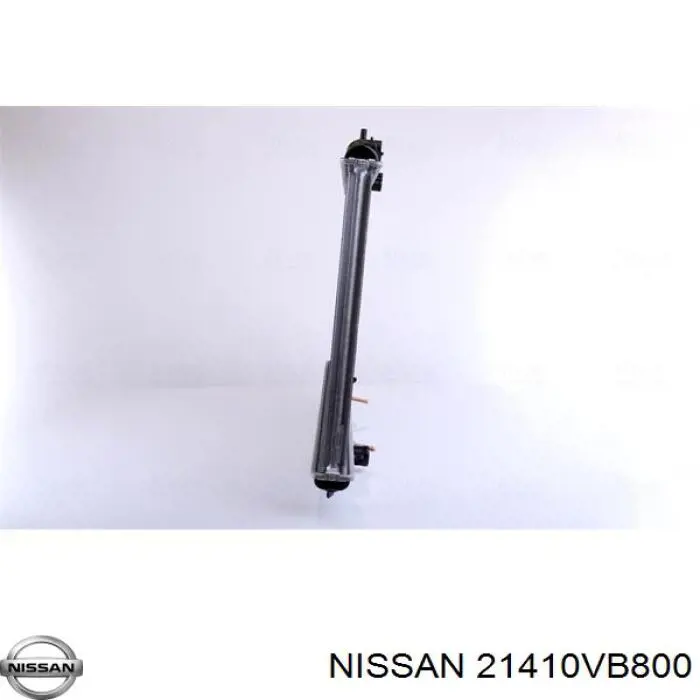 21410VB800 Nissan радіатор охолодження двигуна