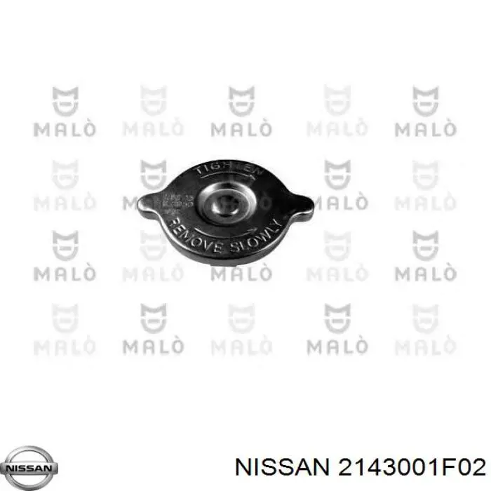 2143001F02 Nissan кришка/пробка радіатора