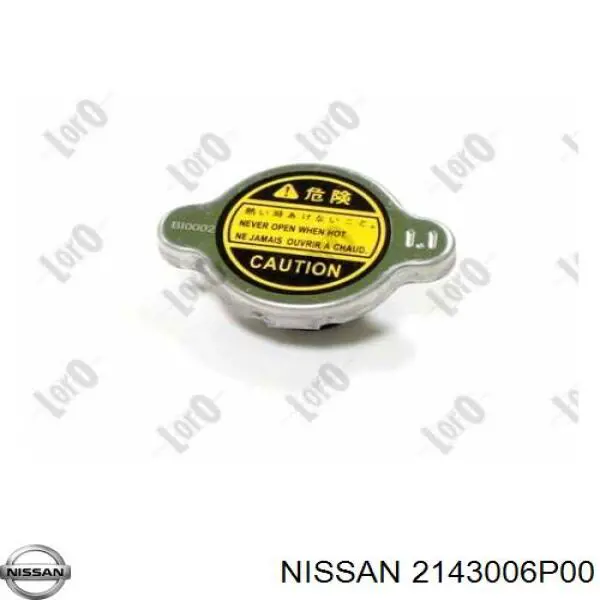 21430C992D Nissan кришка/пробка радіатора