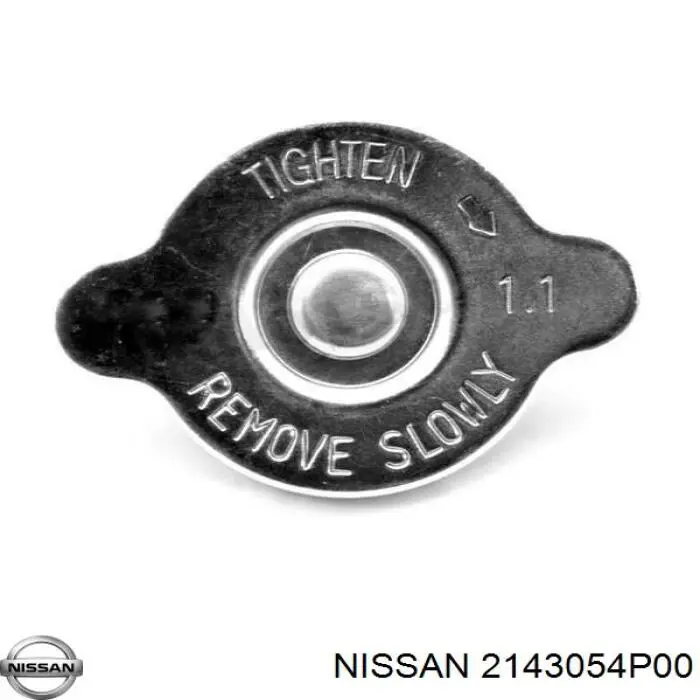 2143054P00 Nissan кришка/пробка радіатора