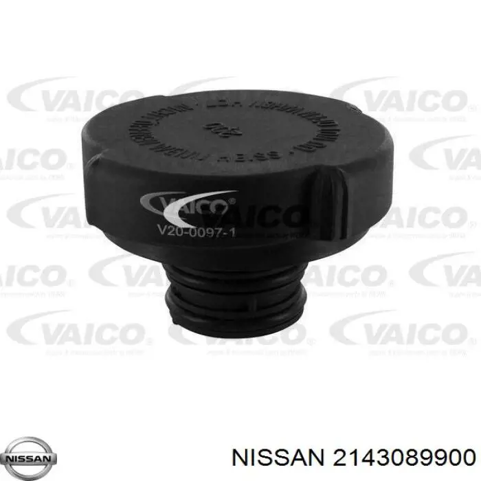 Кришка радіатора 2143089900 Nissan/Infiniti
