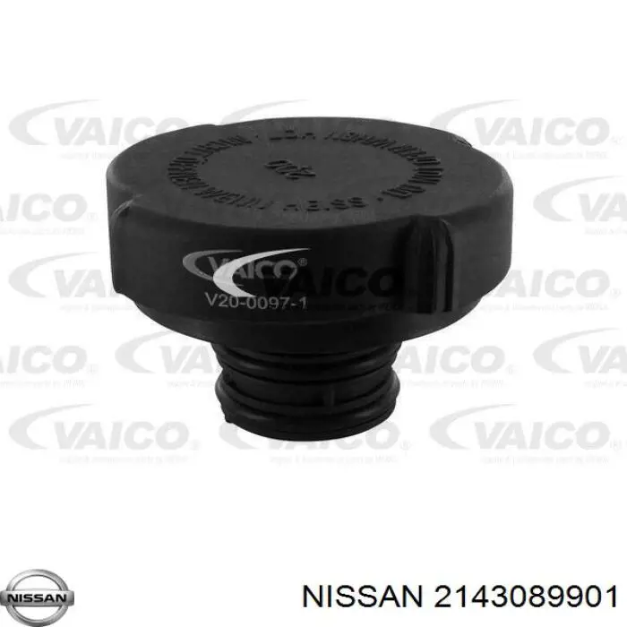 Кришка бачка радіатора Nissan/Infiniti 2143089901 ціна, від 5.74 USD