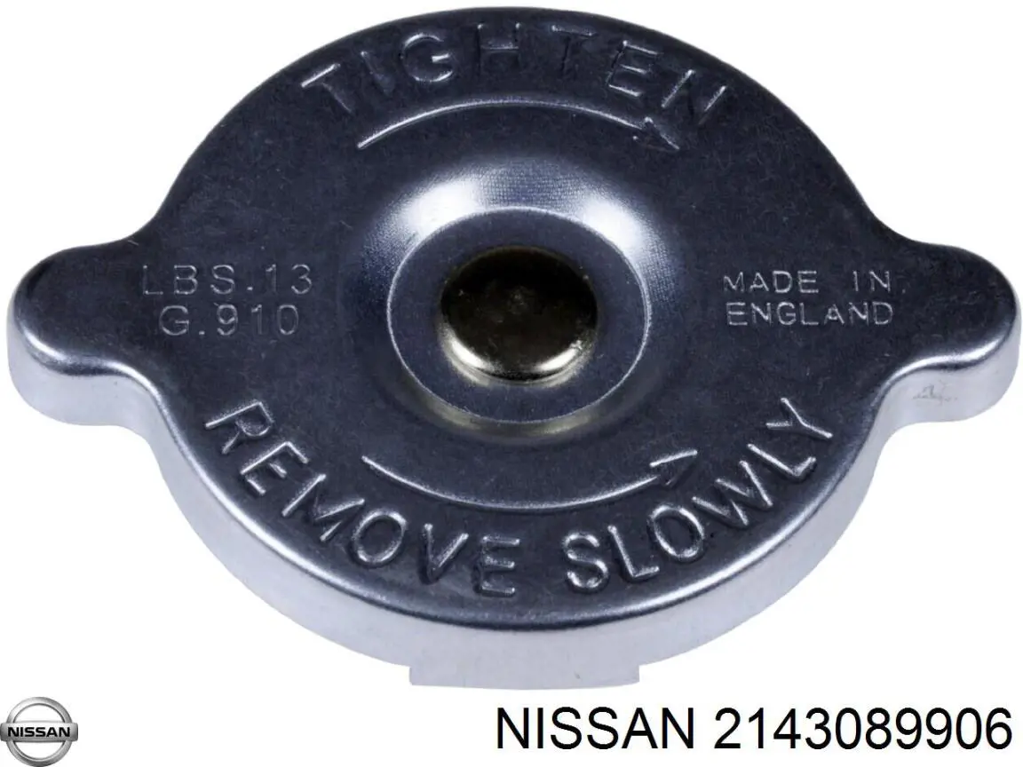 Кришка бачка радіатора Nissan/Infiniti 2143089906 ціна, від 2.62 USD