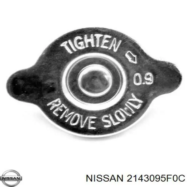2143095F0C Nissan кришка/пробка радіатора