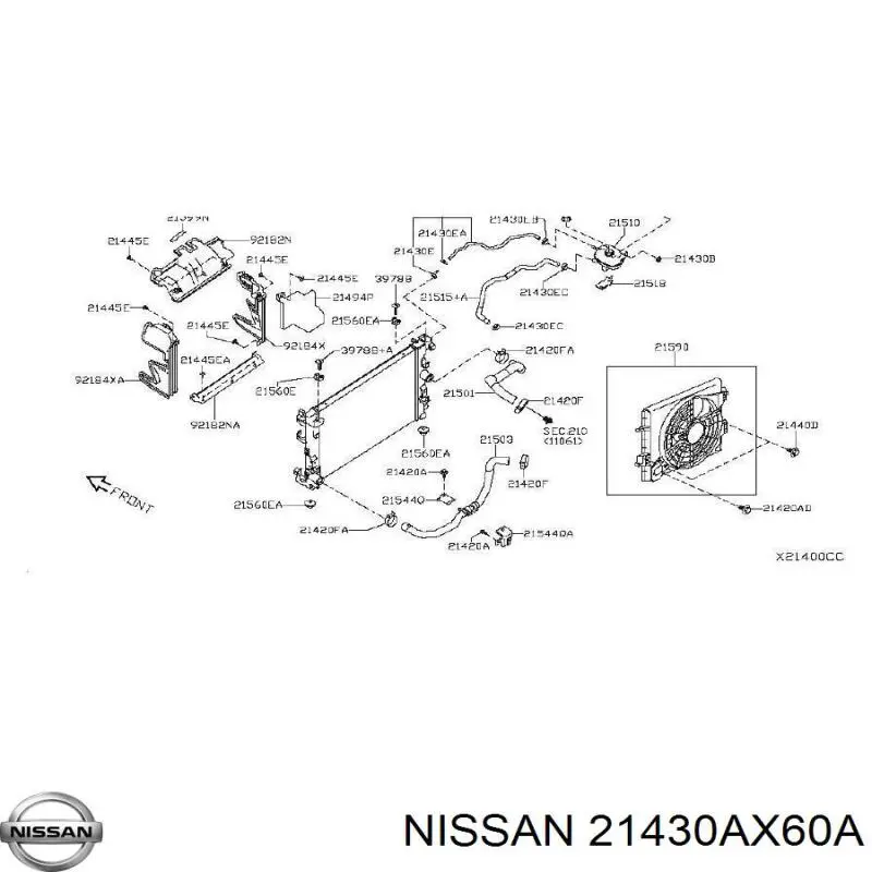 21430AX60A Nissan/Infiniti 