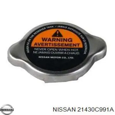 21430C991A Nissan кришка/пробка радіатора