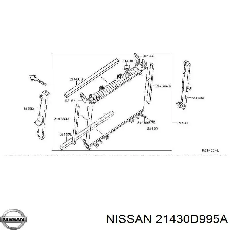 Купити 21430D995A Nissan/Infiniti 